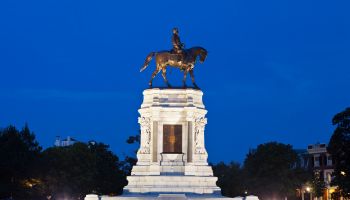 Robert E. Lee Monument In Richmond, Virginia