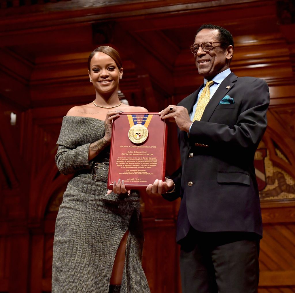 Harvard Foundation Honors Rihanna As Humanitarian Of The Year