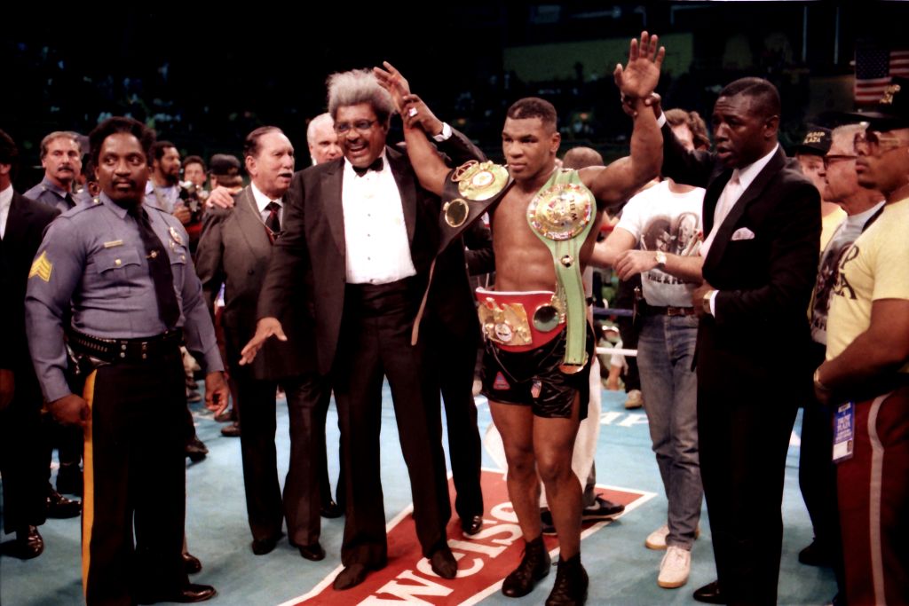 Mike Tyson And Don King In Atlantic City