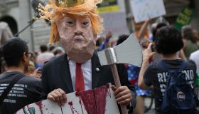 Rally Against U.S. President Donald J. Trump in New York