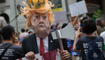 Rally Against U.S. President Donald J. Trump in New York