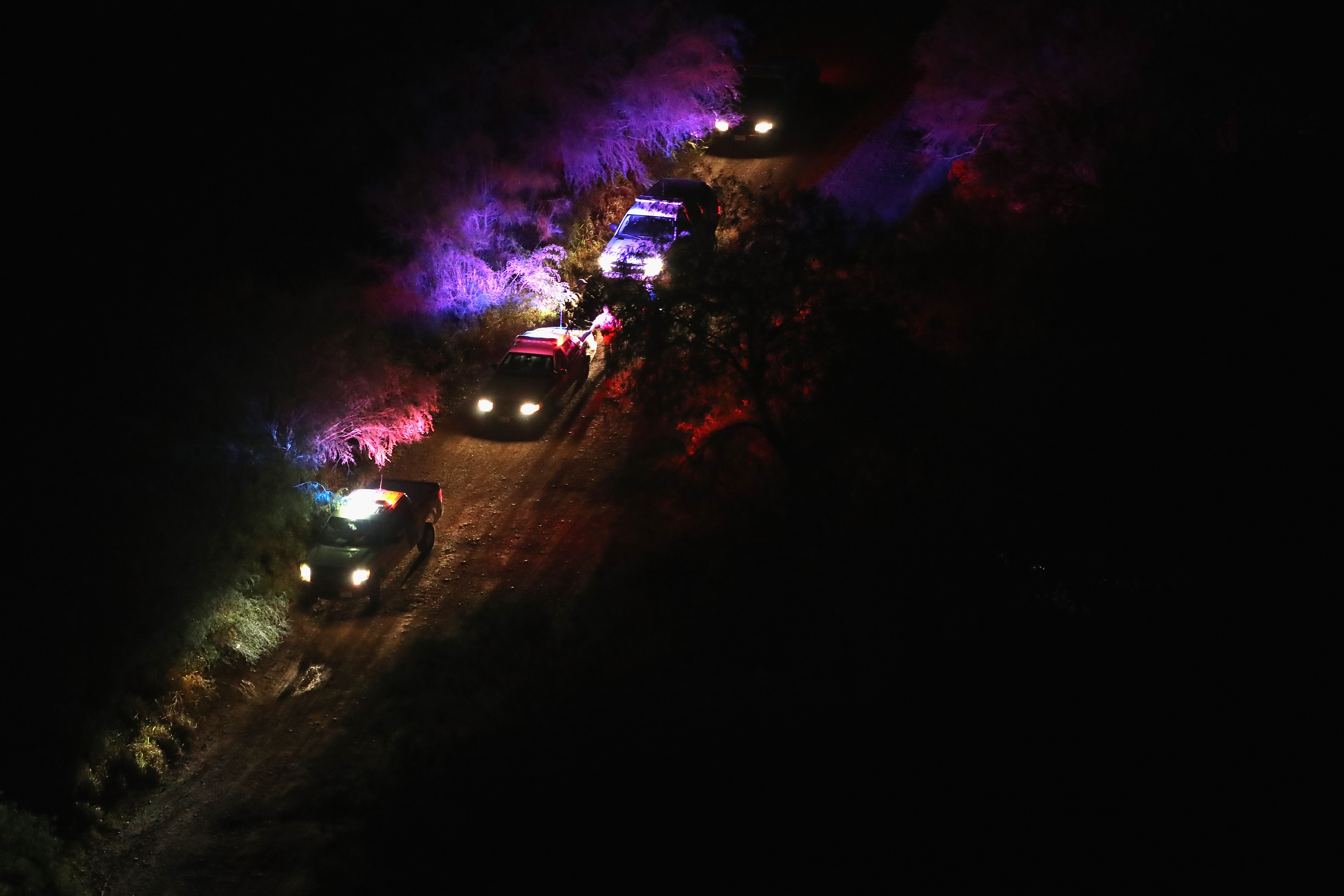 U.S. Border Agents Pursue Human And Drug Smugglers Near Mexican Border