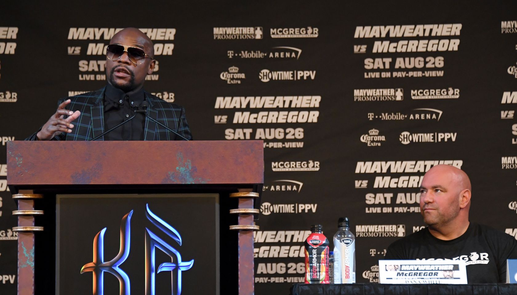 Floyd Mayweather Jr. v Conor McGregor - News Conference