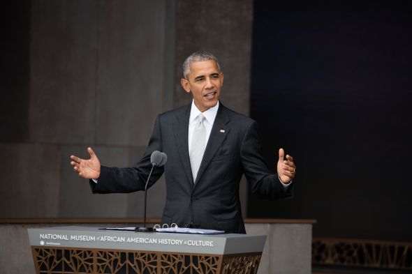 Barack Obama At NMAAHC Opening