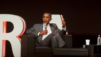 Former Us President Barack Obama Gives Speech In Indonesia