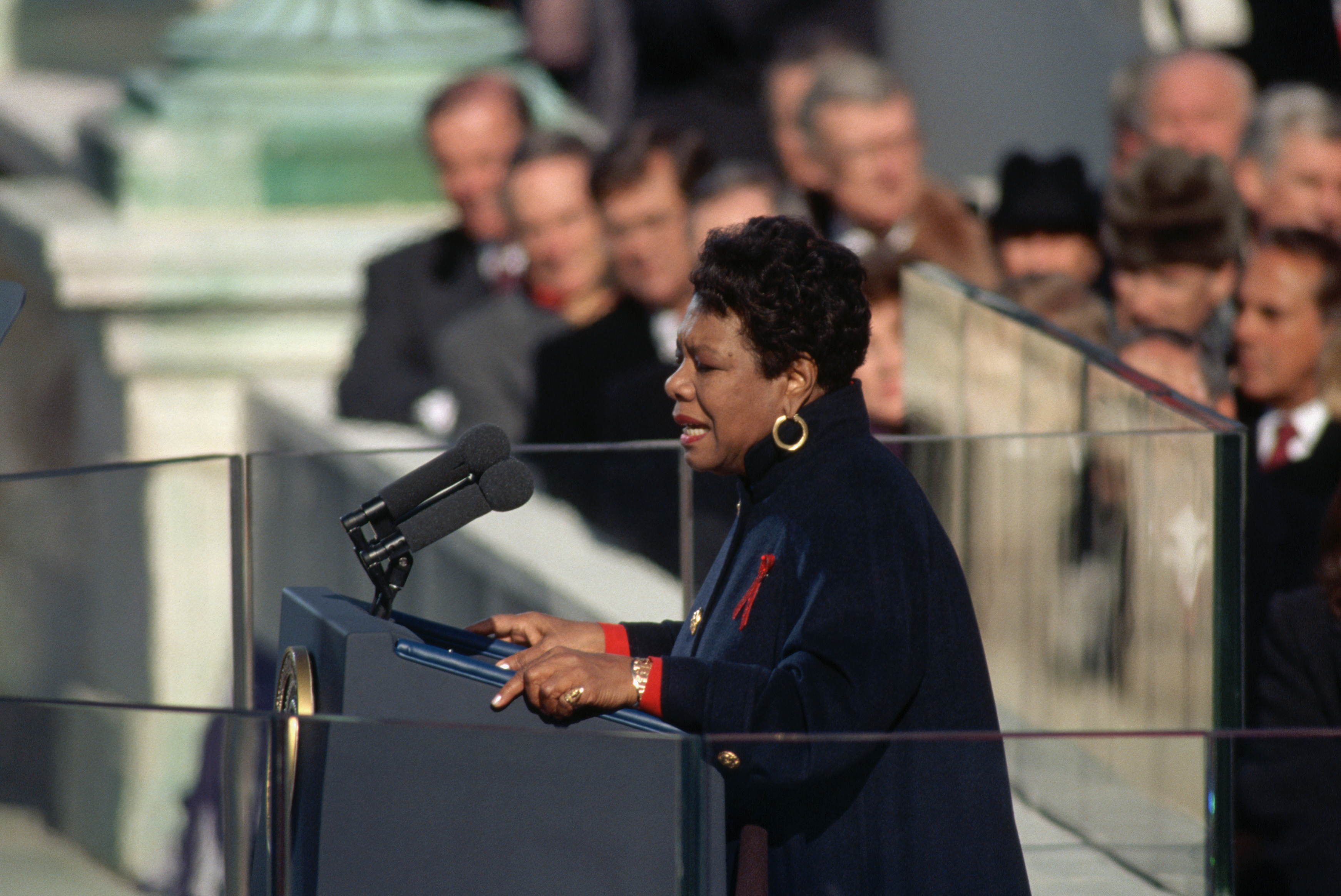 Maya Angelou Reads Poem