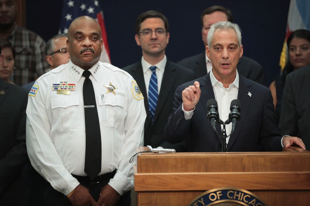 Chicago Mayor Rahm Emanuel Announces Lawsuit Against US Justice Department