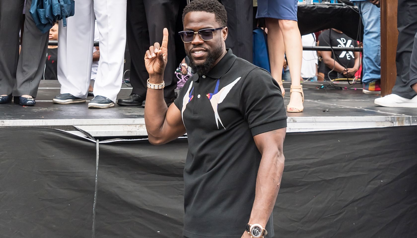 Kevin Hart Birthday Celebration And Mural Dedication
