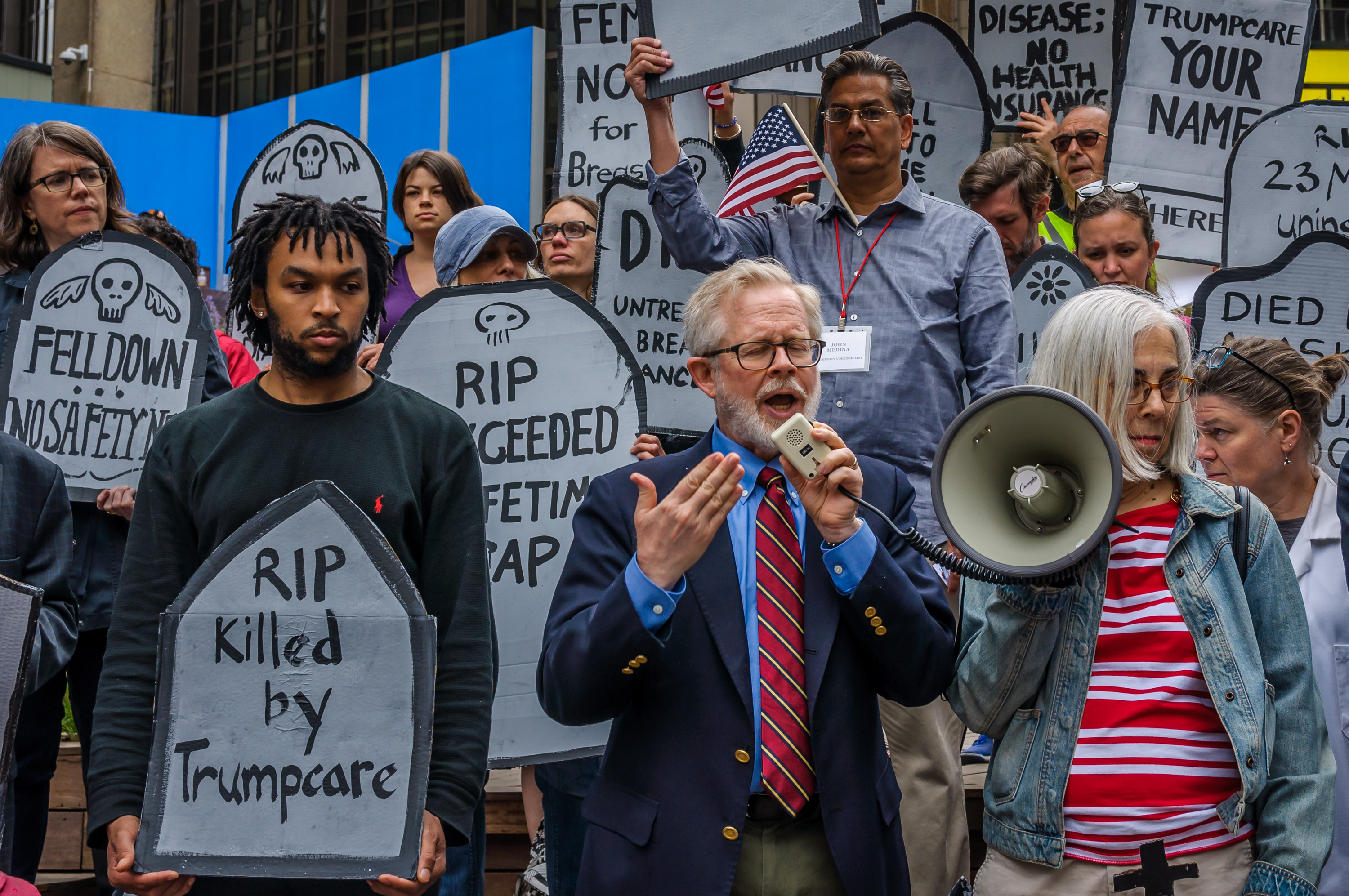 Health providers, patients, grassroots organizers, NYC...
