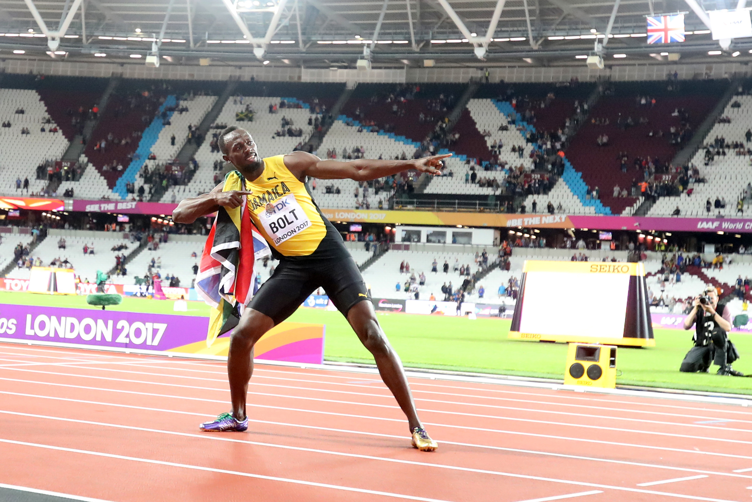 Usain Bolt loses championship in his final competition