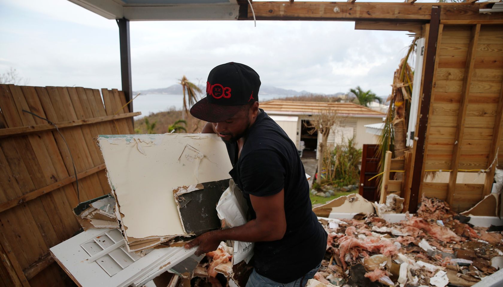 Hurricane Irma Aftermath On St. John