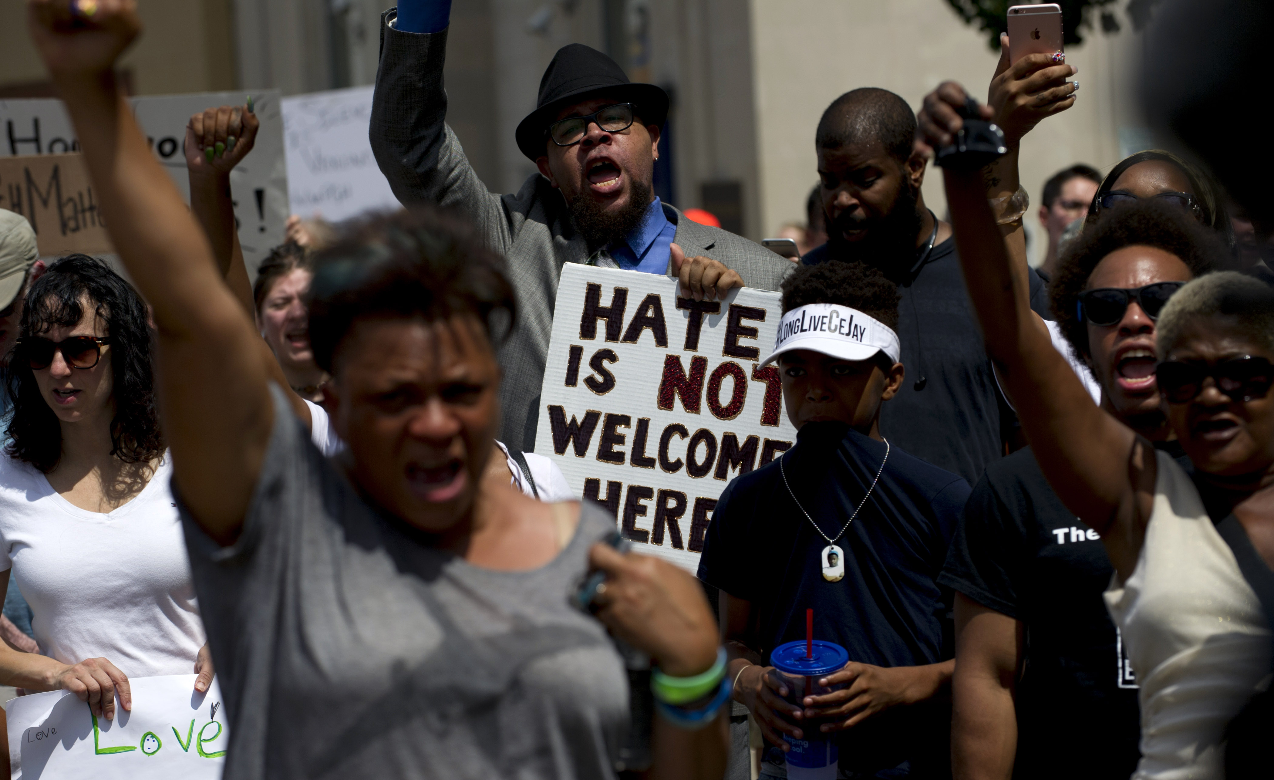 Solidarity With Charlottesville Rallies Are Held Across The Country, In Wake Of Death After Alt Right Rally Last Week