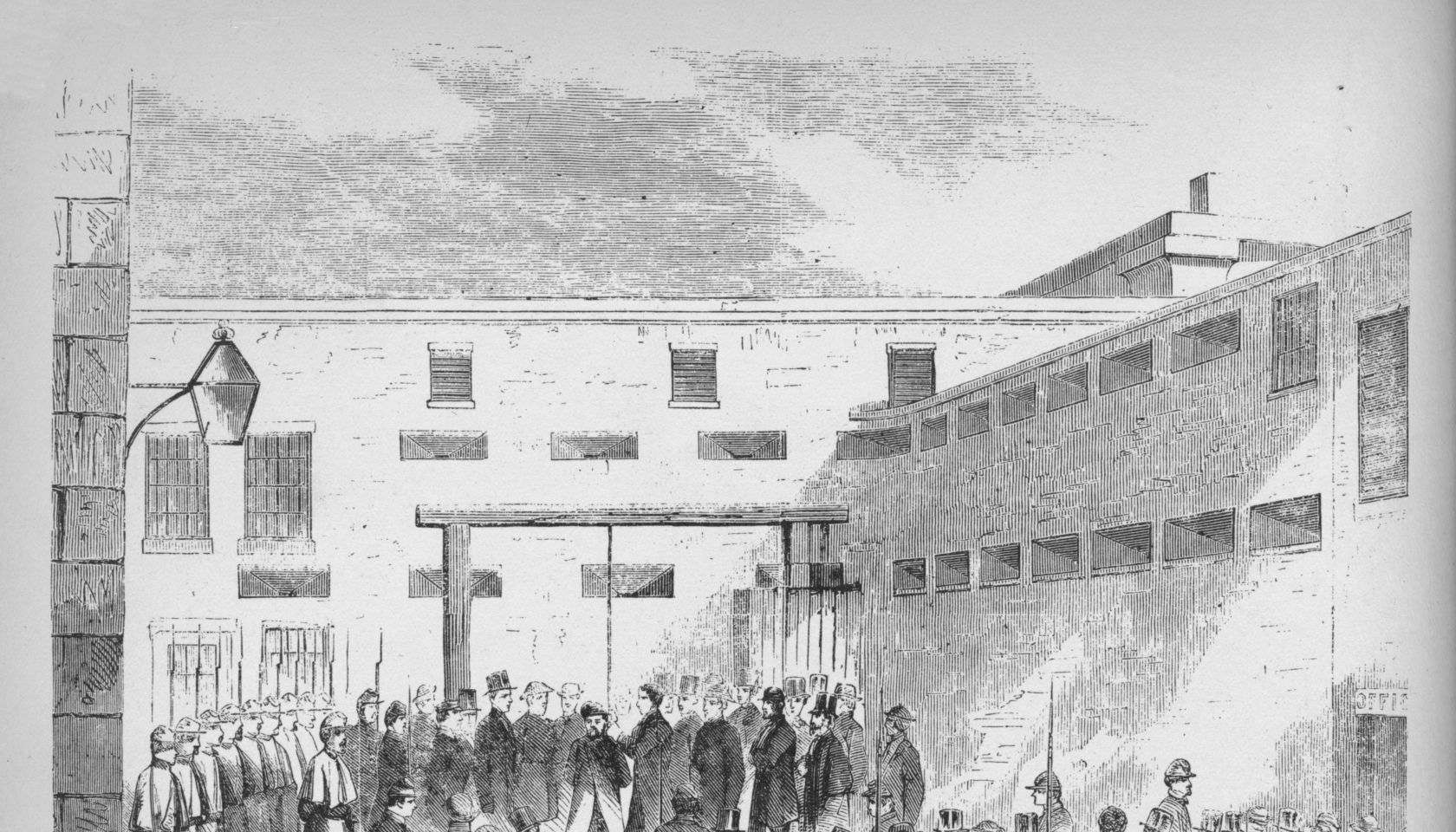 Execution Of Slave Trader Nathaniel Gordon In The Tombs Prison In New York, 1862, (1938)