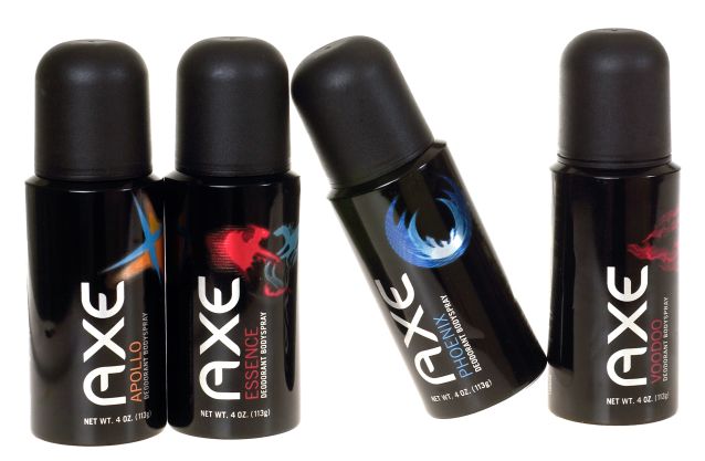 AXE Deodorant Body Spray products for Selina Ricks story.