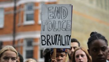 BRITAIN-US-POLICE-PROTEST