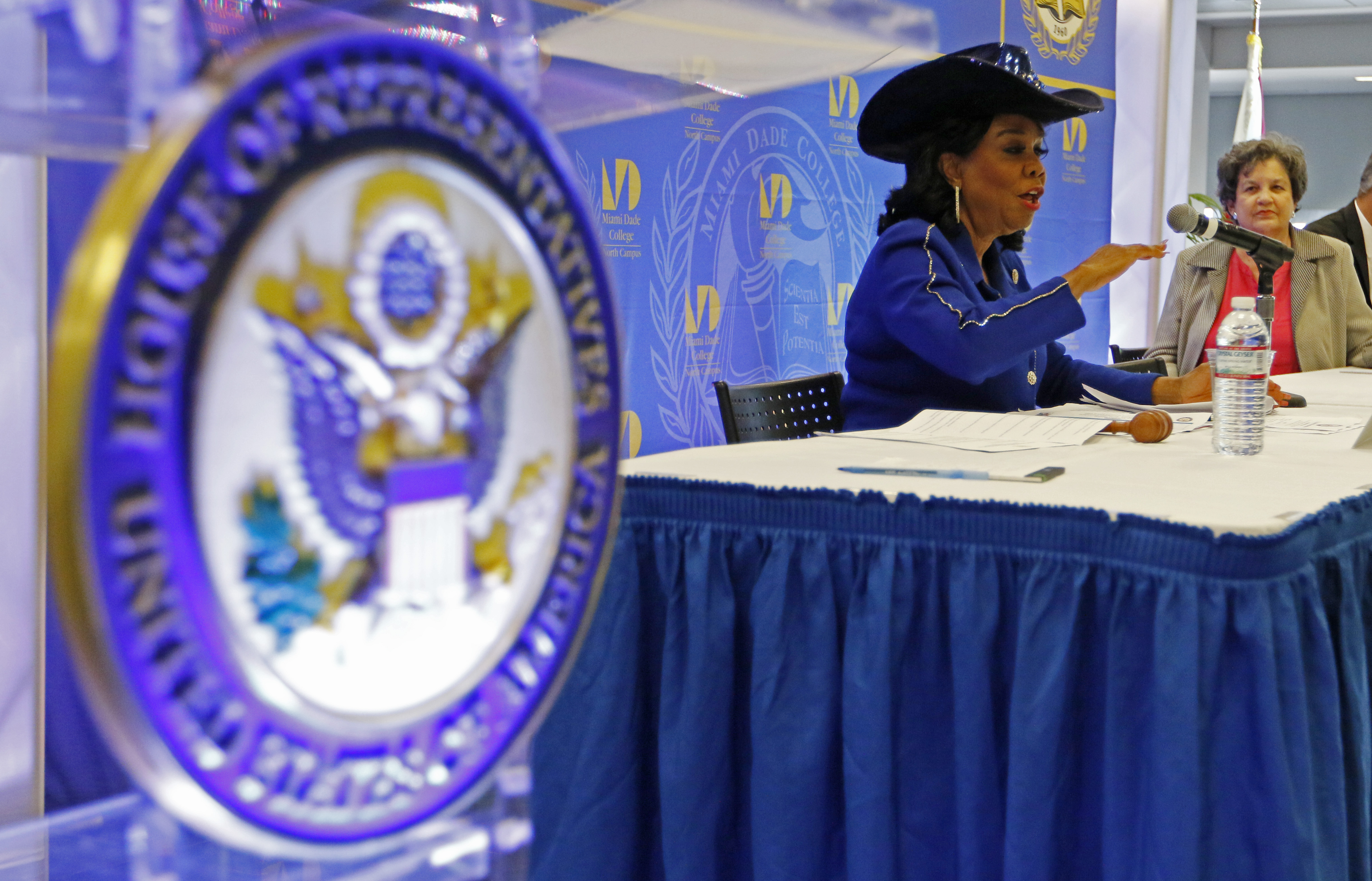 Rep. Frederica Wilson Leads Congressional Field Hearing On Nursing Homes