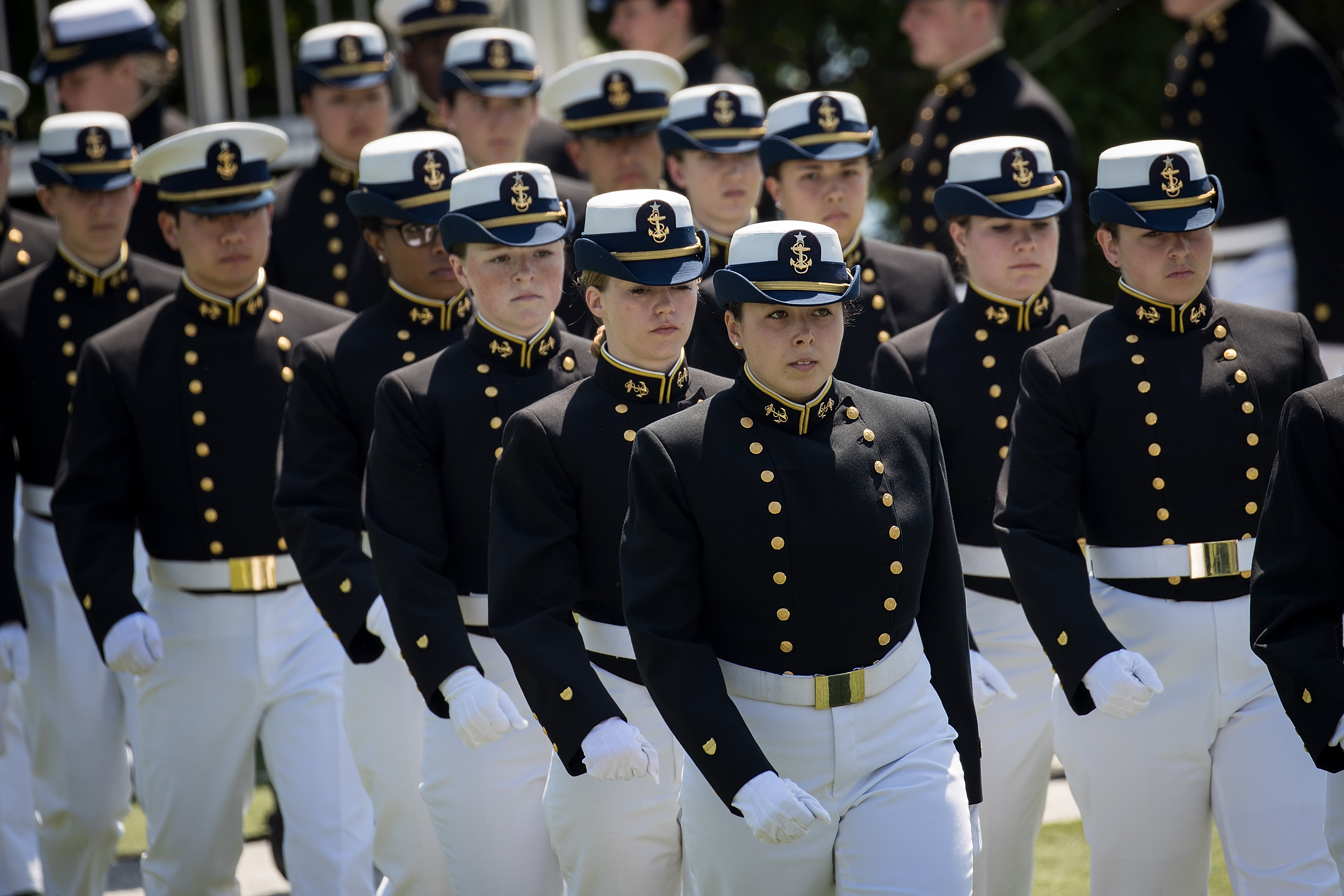 Donald Trump Delivers Commencement Address At U.S. Coast Guard Academy