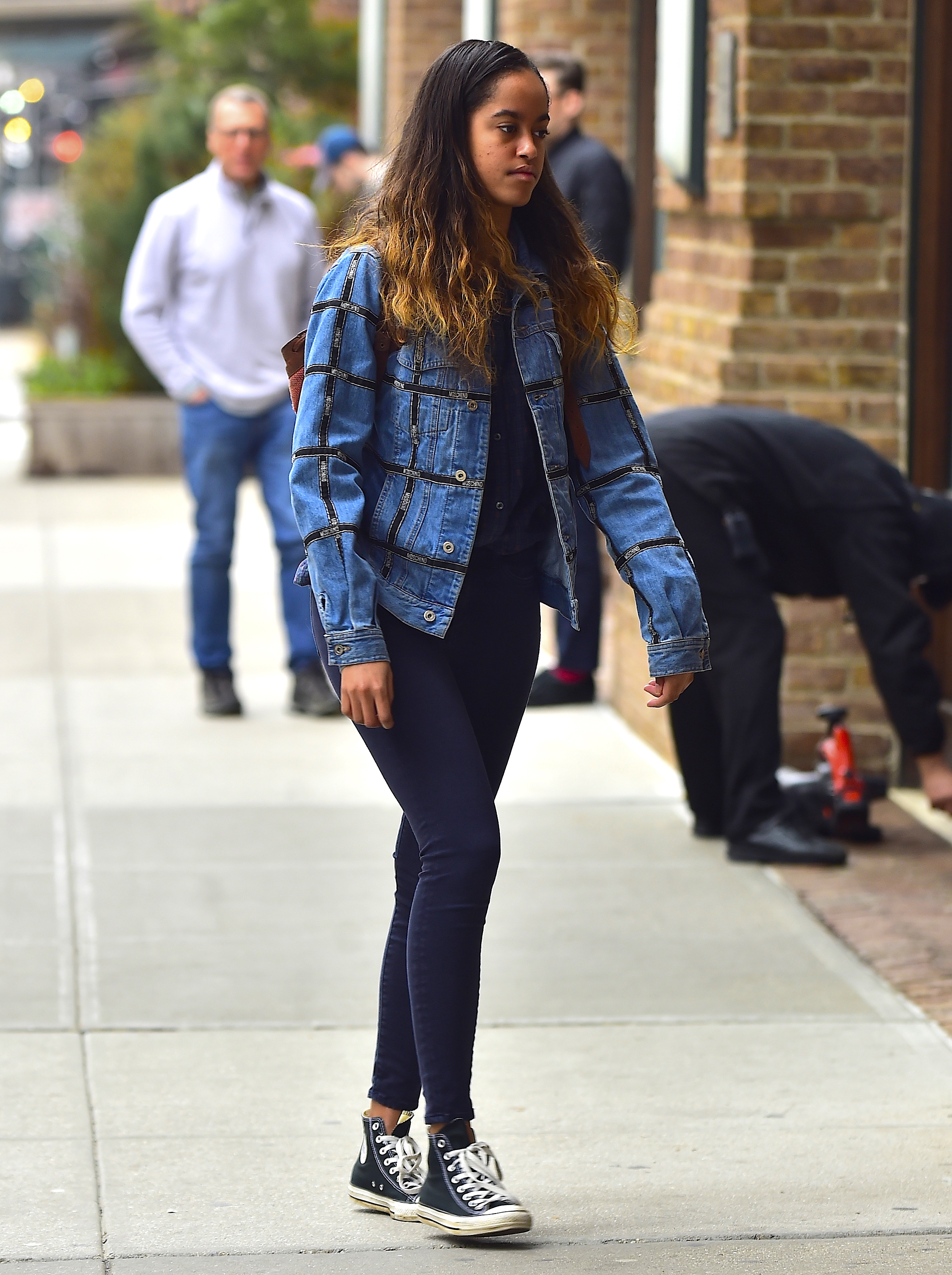 Celebrity Sightings in New York City - April 5, 2017