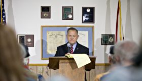 Alabama Republican Candidate For U.S. Senate Roy Moore Holds Campaign Rally