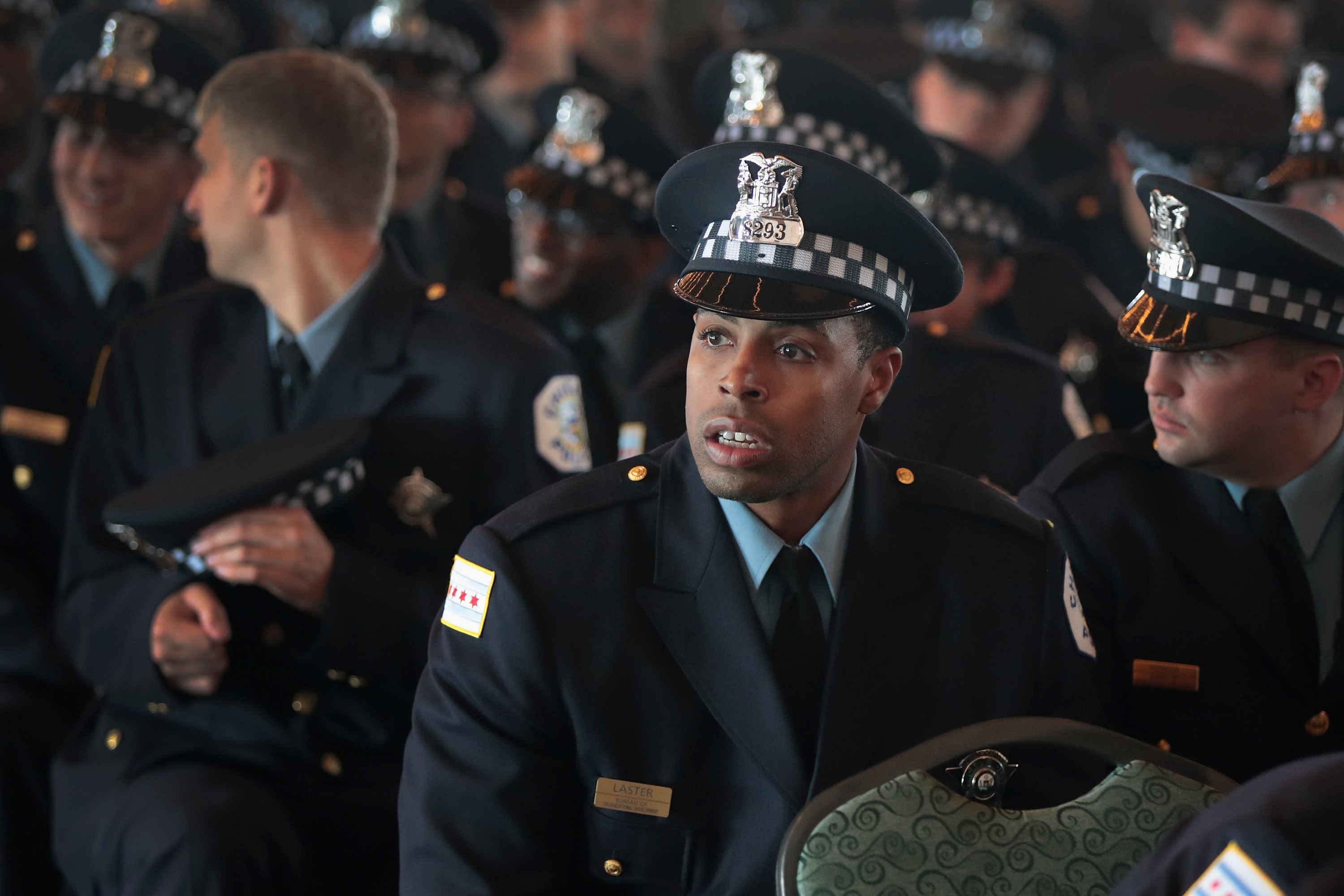 Graduation Ceremony Held For Chicago Police Department Cadets