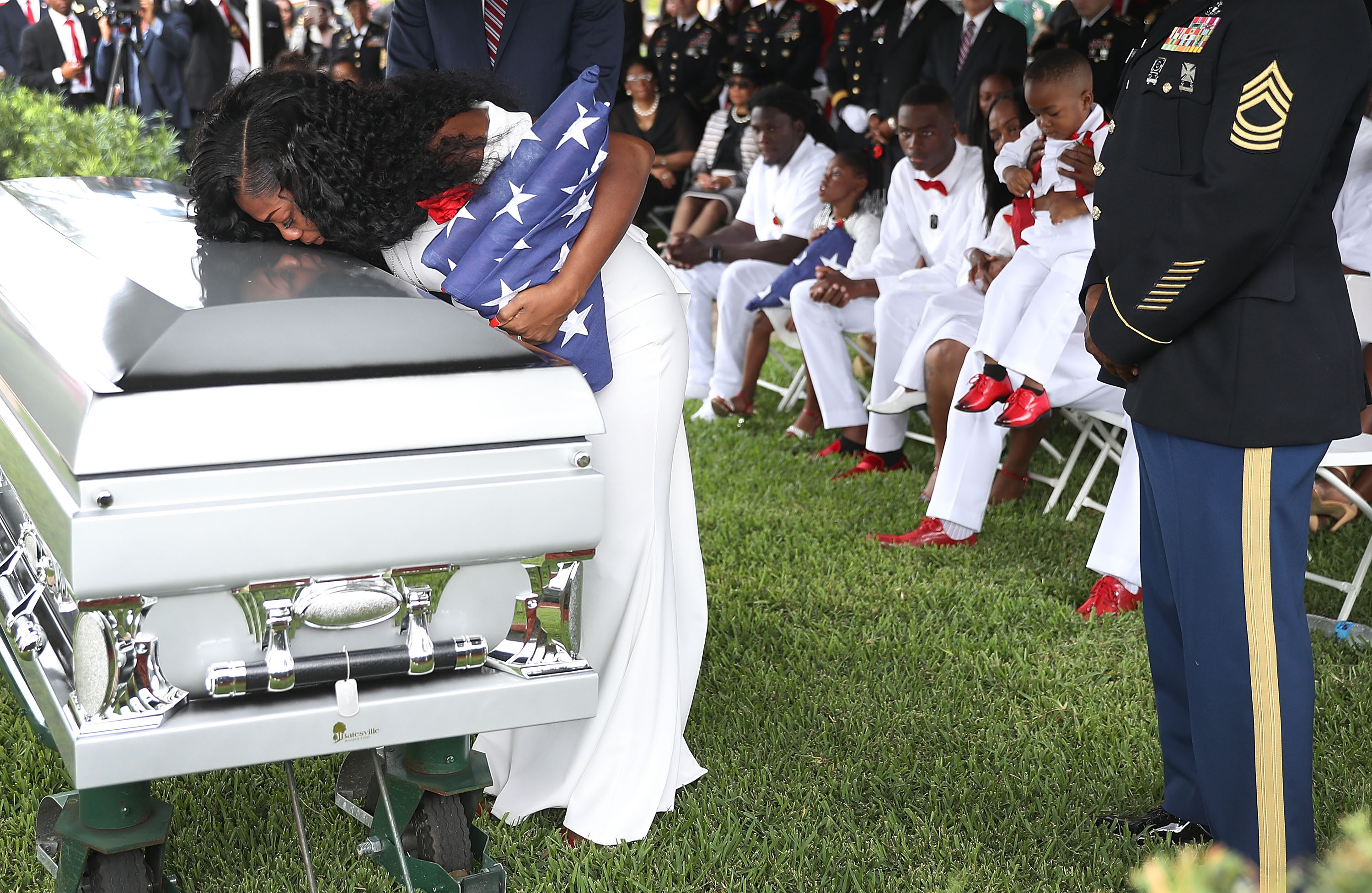 Funeral Held For Army Sergeant La David Johnson Killed In Ambush In Niger