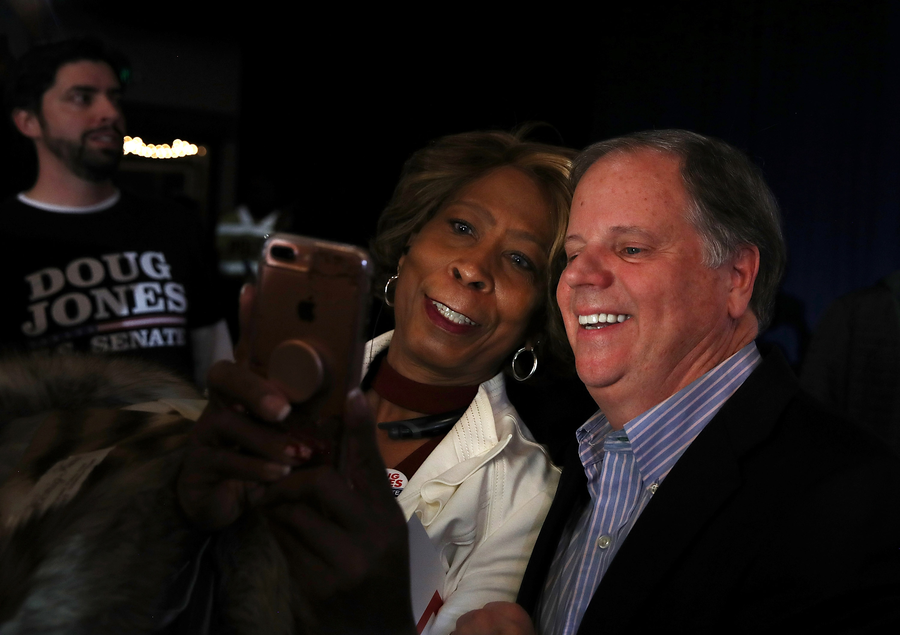 Doug Jones Holds Get Out The Vote Rally On Eve Of Alabama Senate Election