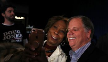 Doug Jones Holds Get Out The Vote Rally On Eve Of Alabama Senate Election