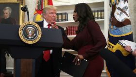President Trump Attends Minority Enterprise Development Week Awards Ceremony At The White House