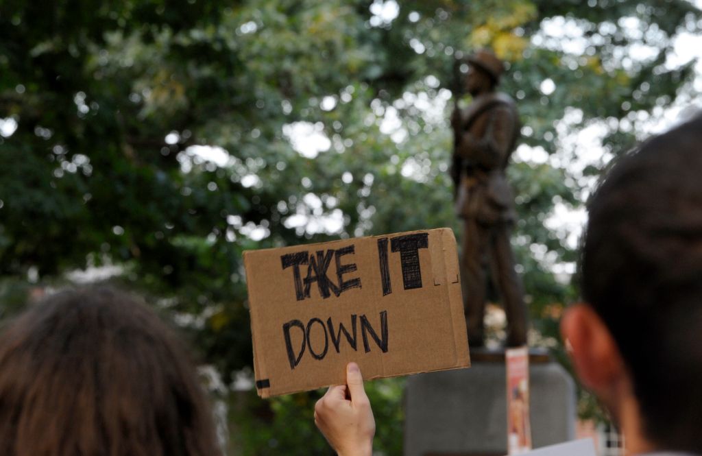 Rally Protesting UNC's Confederate Era Monument 'Silent Sam' Held On Campus