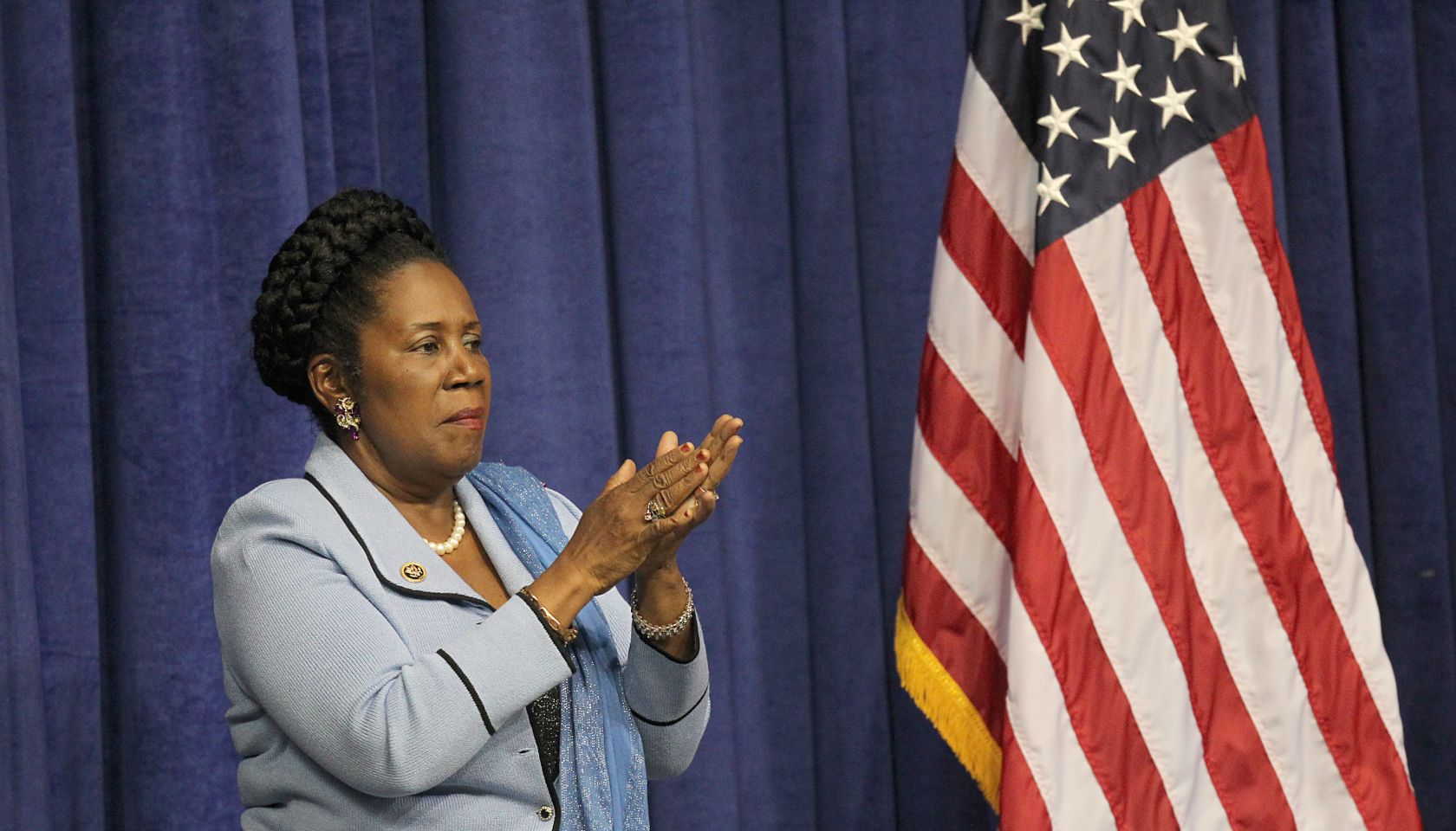Hillary Clinton Attends The Barbara Jordan Inaugural Gold Medallion Leadership Award Ceremony