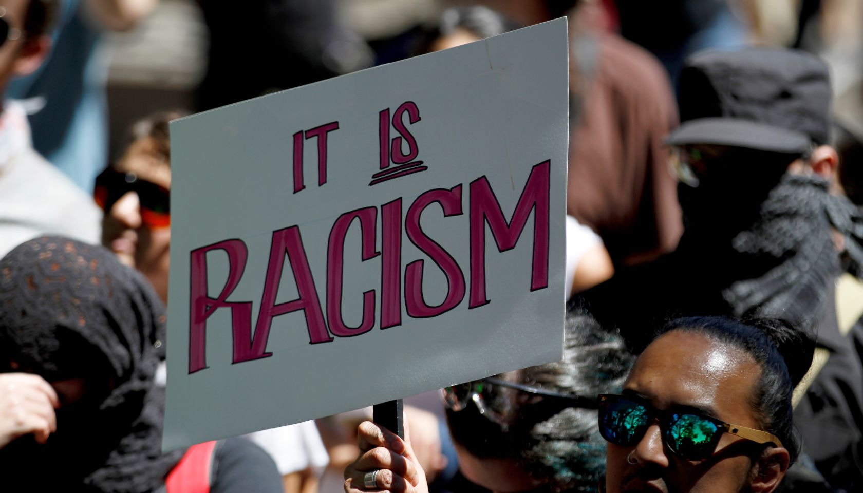 Protest against racism in San Francisco