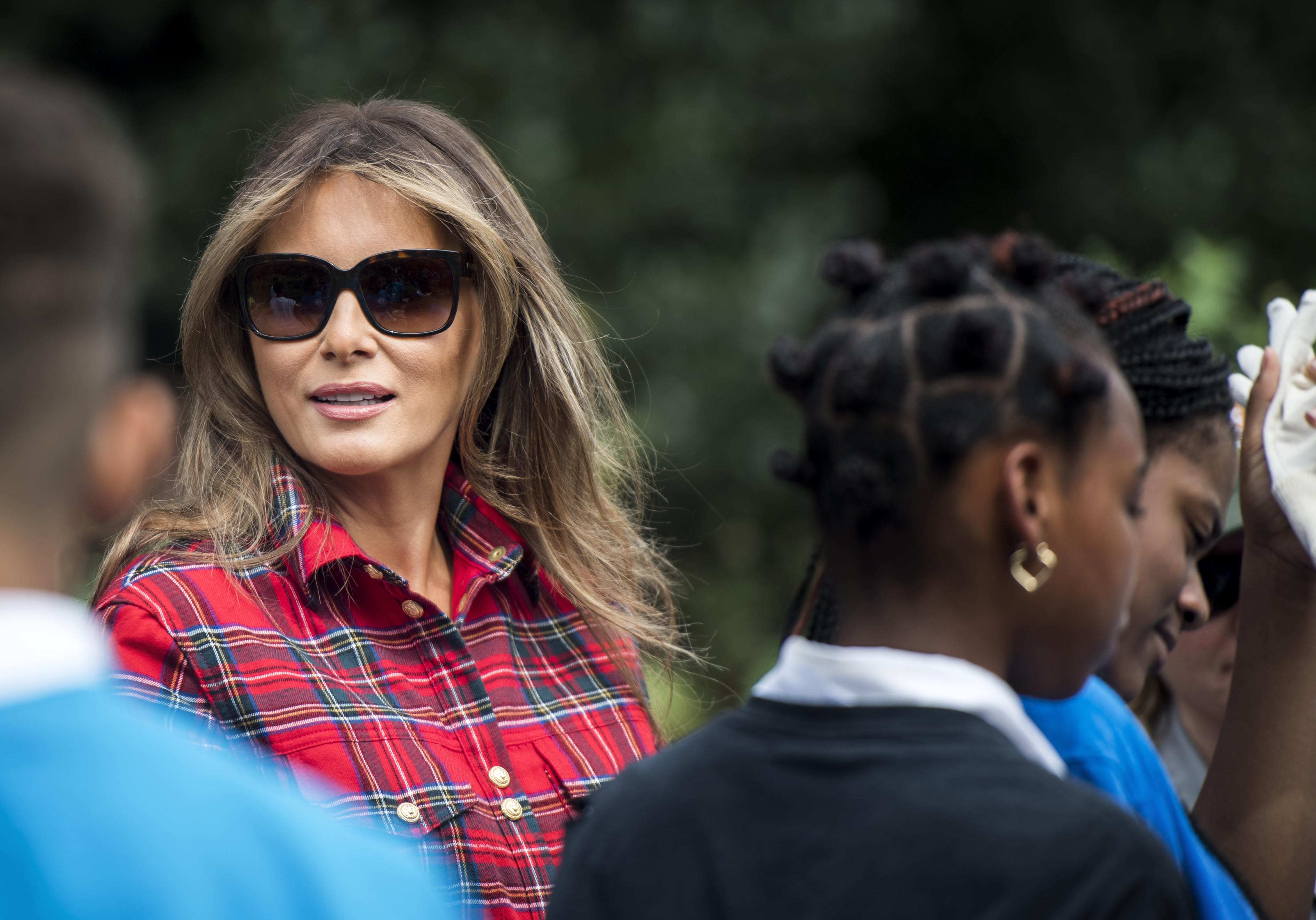 First Lady Melania Trump - White House Kitchen Garden