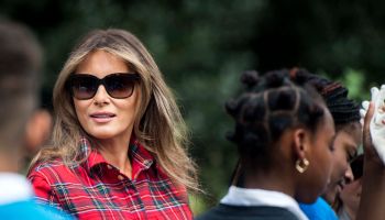First Lady Melania Trump - White House Kitchen Garden