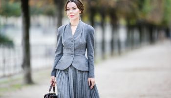 Ulyana Sergeenko Sighting In Paris - October 7, 2017
