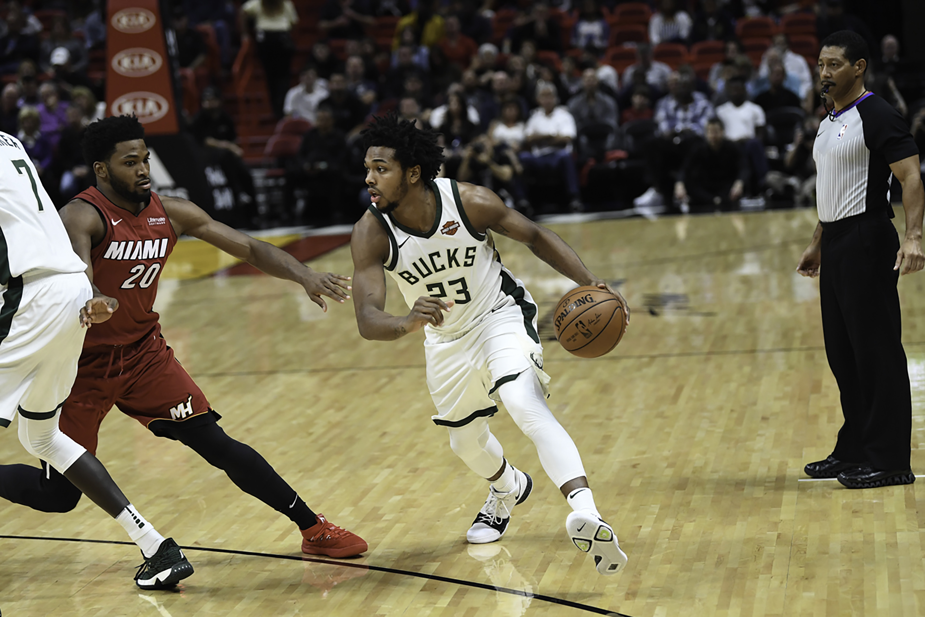 Milwaukee Bucks v Miami Heat
