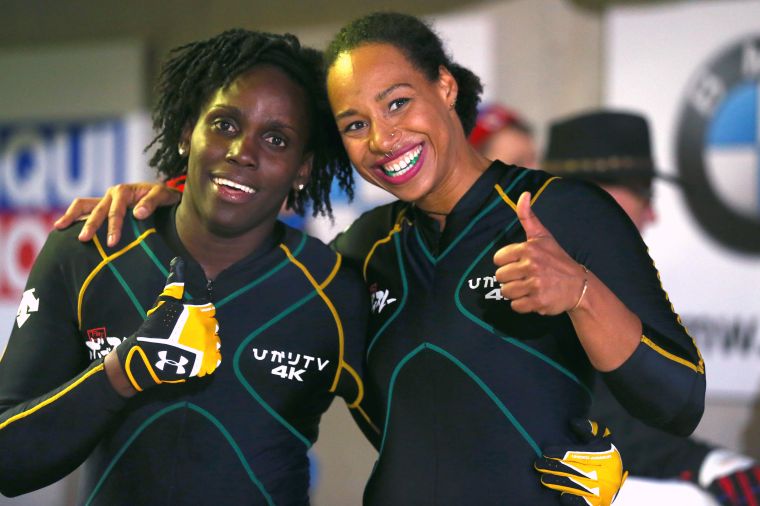 Jazmine Fenlator-Victorian and Carrie Russell, Jamaica
