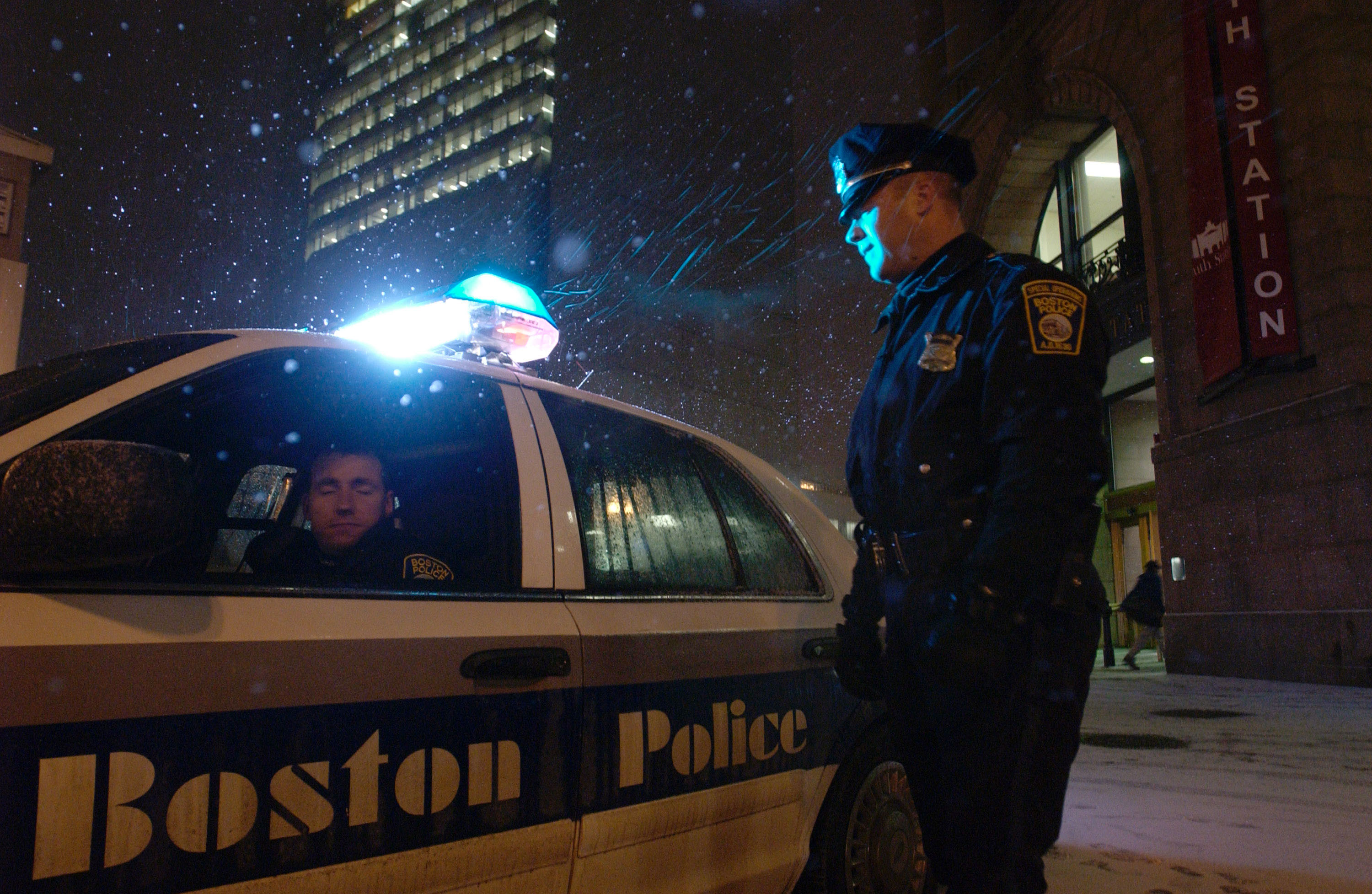 Boston Police Patrol Amid Possible Terror Threat