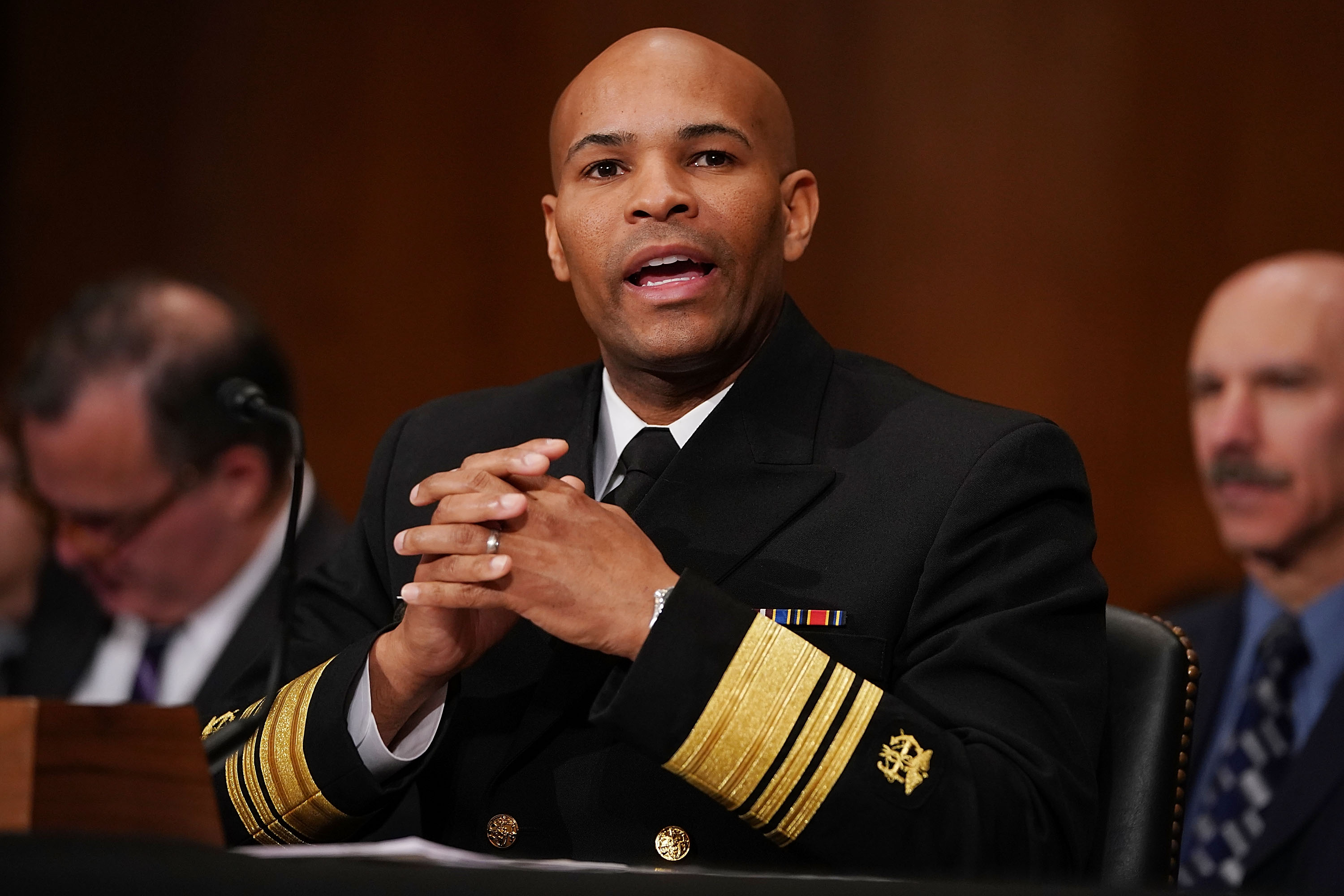 Surgeon General Jerome Adams Testifies To Senate Health Committee