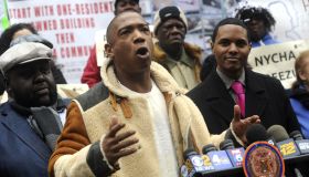 Ja Rule protests the NYC Housing Association