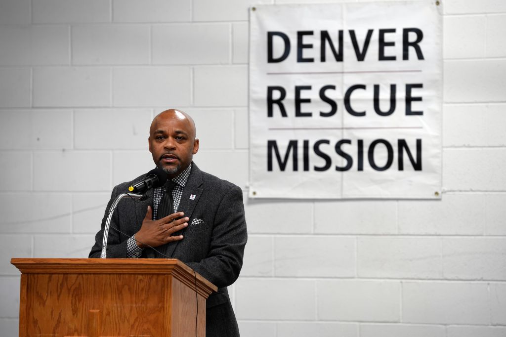 Denver Rescue Mission's new Holly Center will offer 200 beds to homeless men.