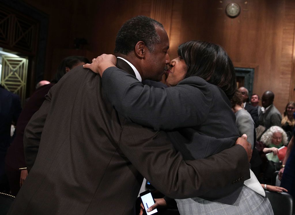 Confirmation Hearing Held For Ben Carson To Become Housing And Urban Development Secretary