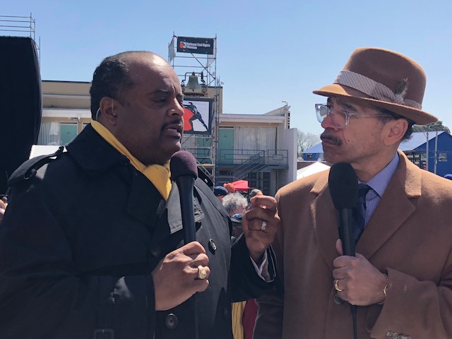 Roland Martin and Rev. Kenneth T Whalum Jr.