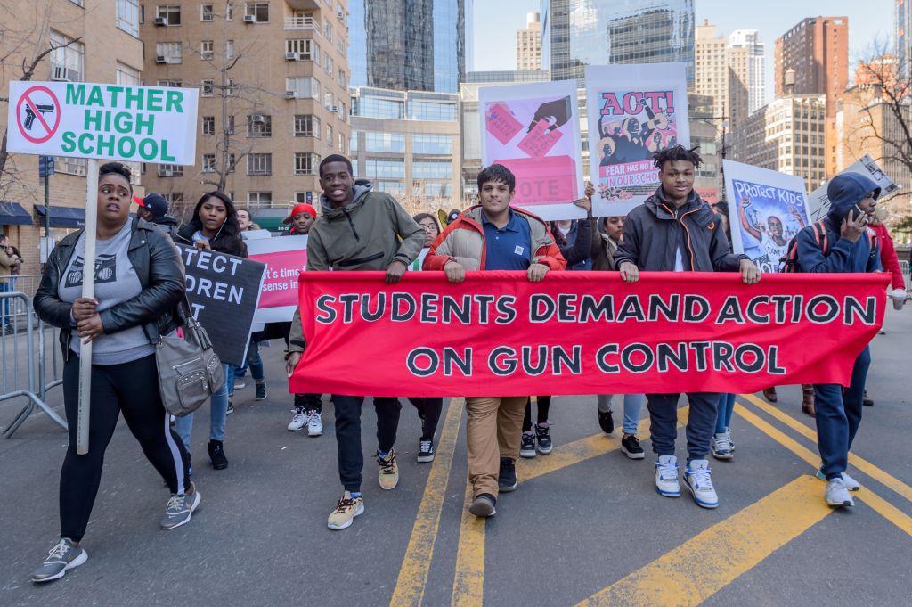Students, families, and supporters of 'March For Our Lives'...