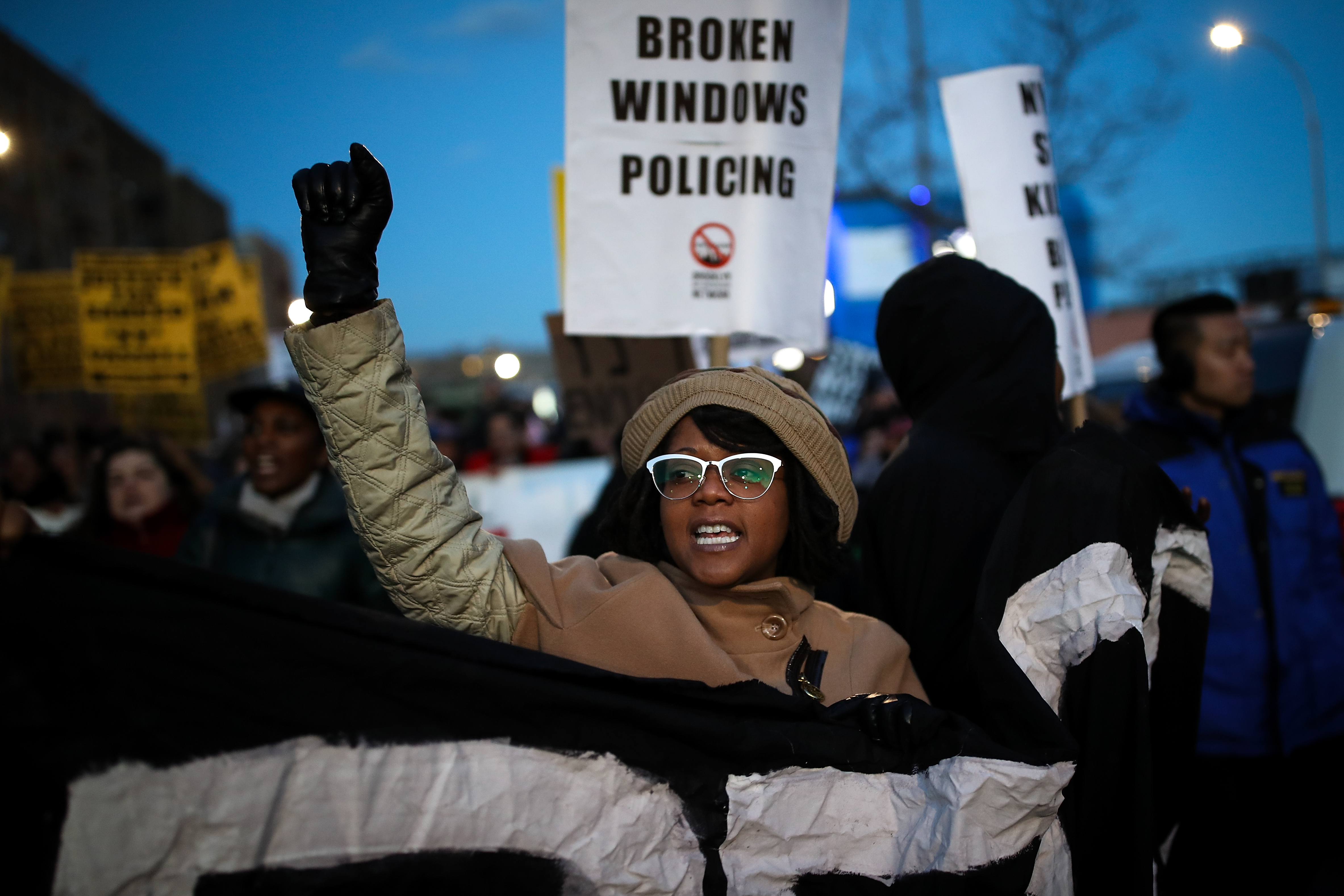 Local Leaders And Family Members Hold Vigil For Unarmed Man Killed By NY Police