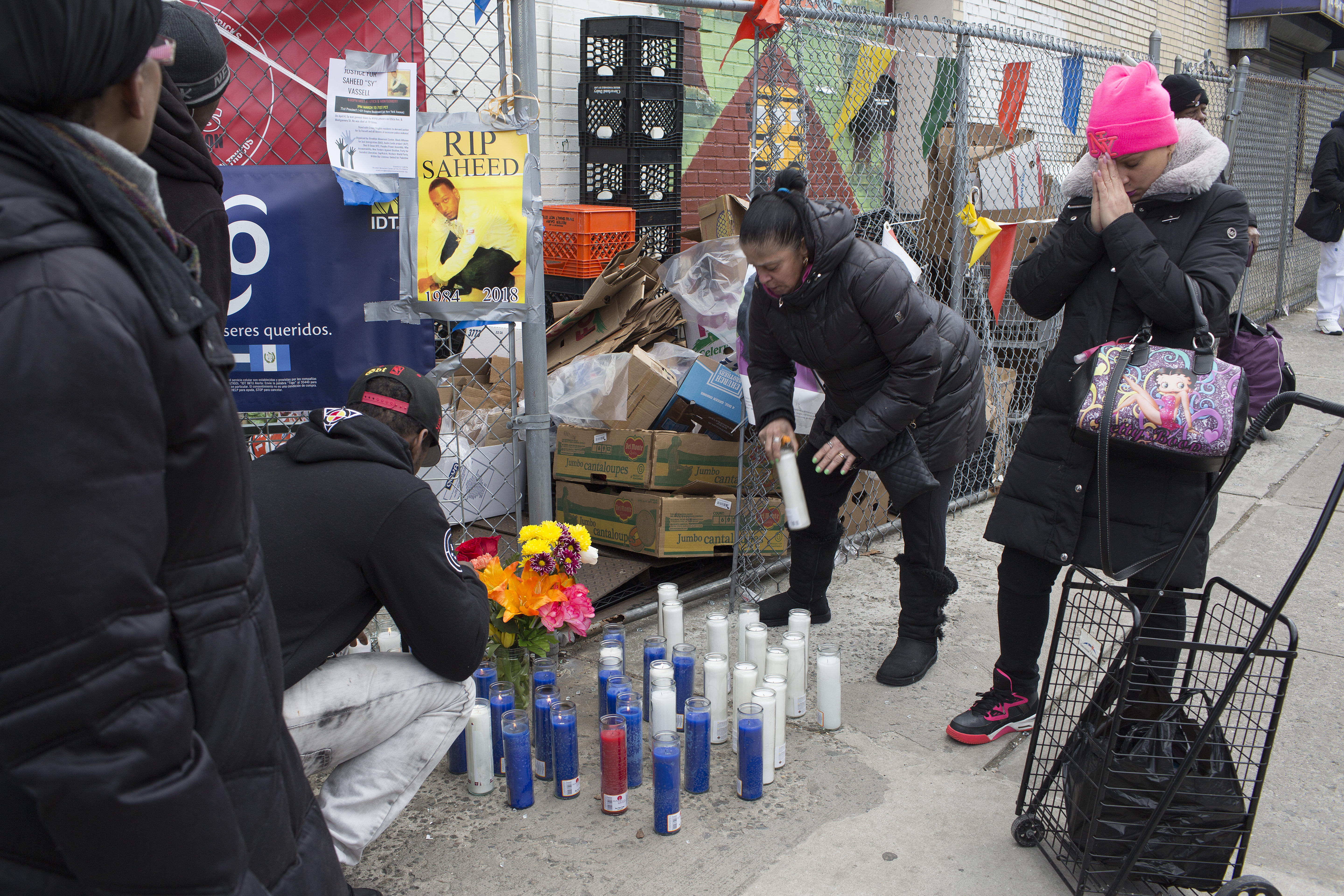 Site of Saheed Vassell's killing by police