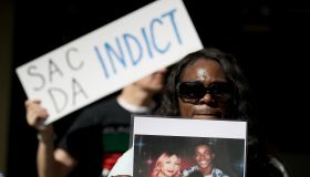 Protesters Rally At Sacramento District Attorney's Office After Stephon Clark's Funeral