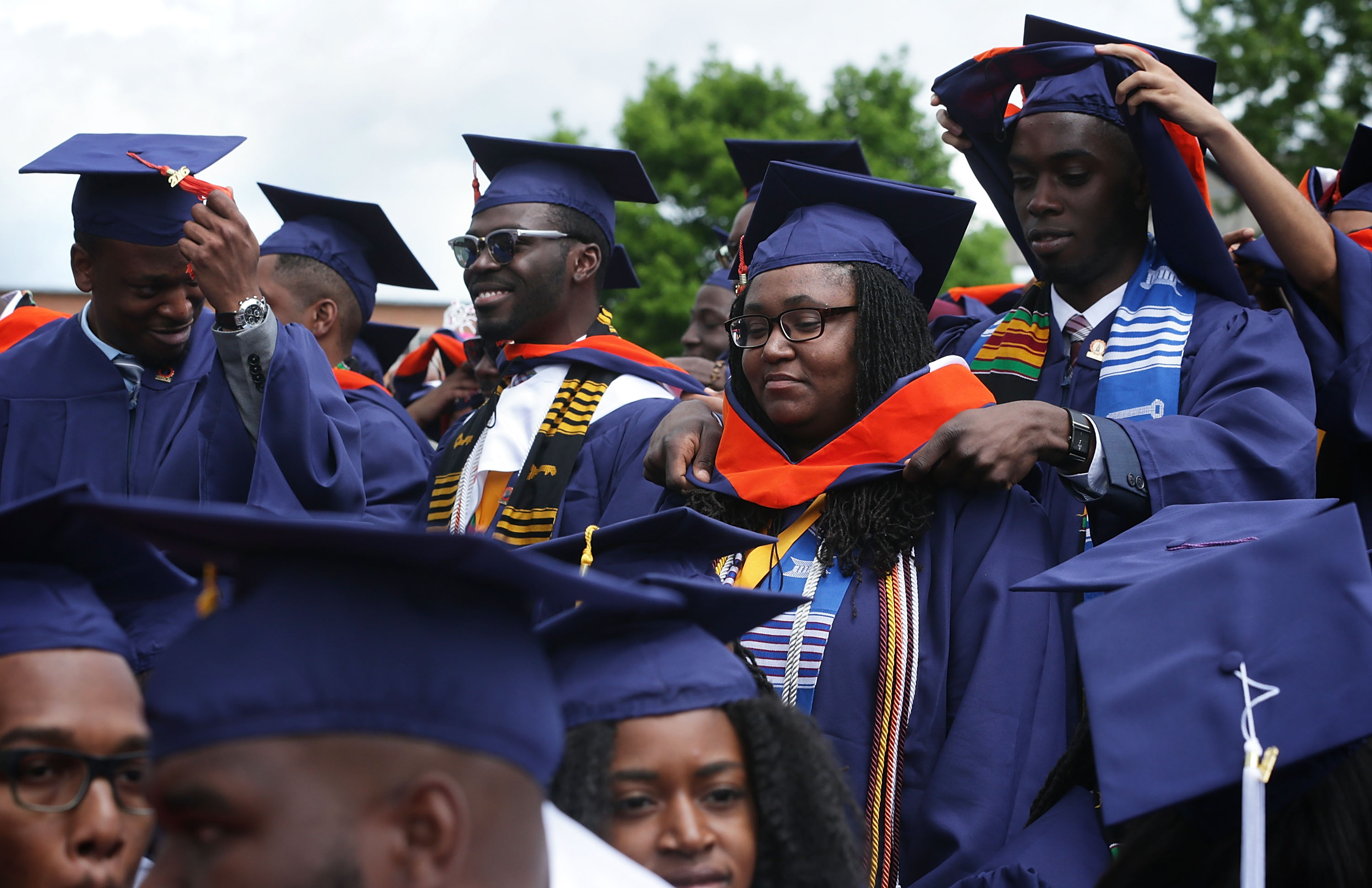 President Obama Delivers Commencement Address At Howard University