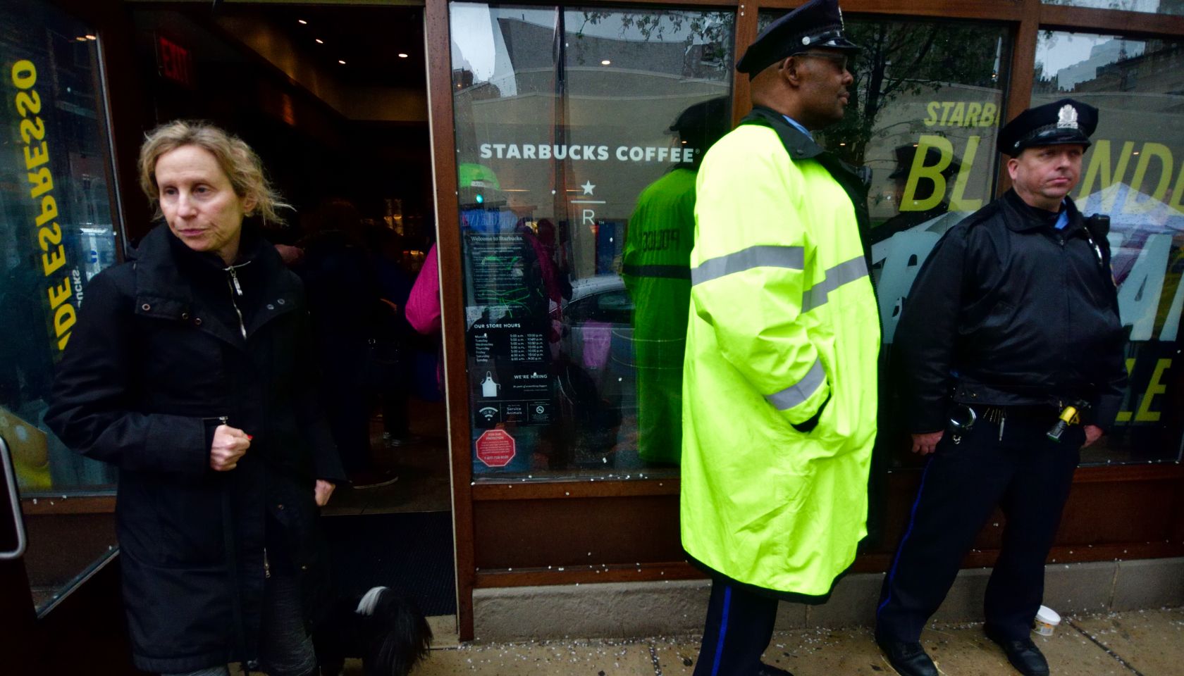 Ongoing Anti-Racism Protest at Starbucks in Philadelphia, PA