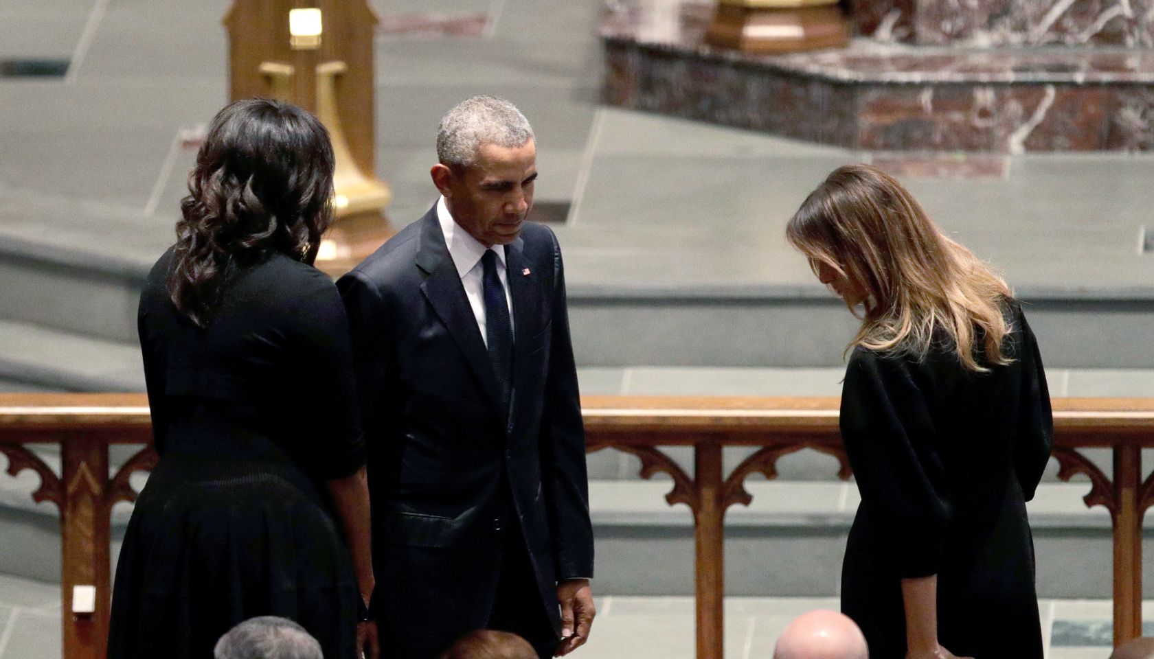 Mourners, Including Former Presidents, Attend Funeral For Barbara Bush