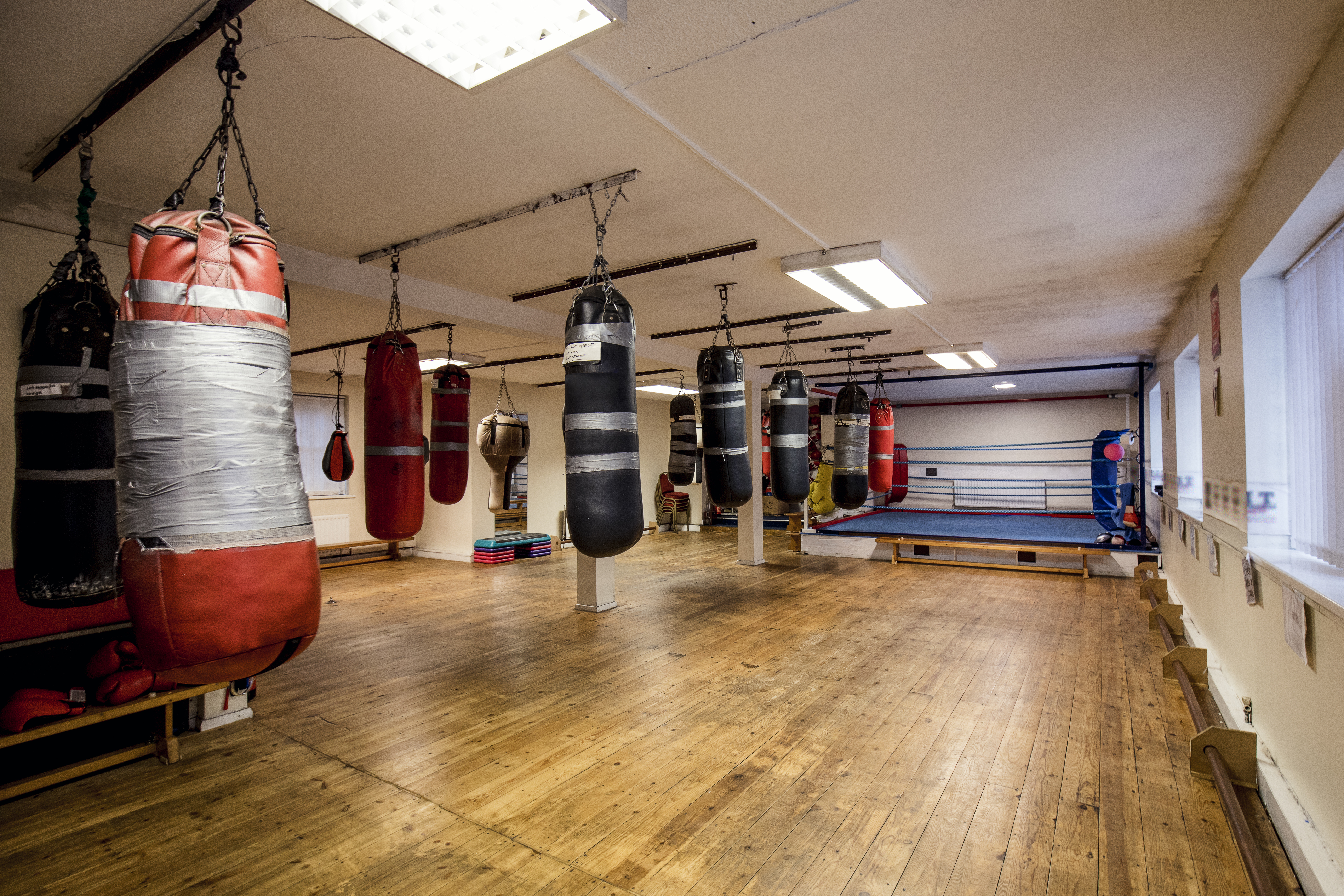 Boxing Ring and Fitness Gym